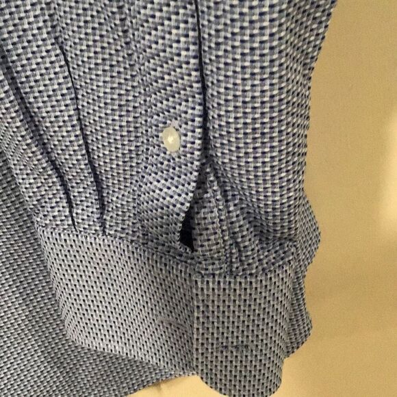 Men’s Shirt, Claiborne by John Bartlett Mens Shirt, Size L, 16 32/33, striped, m - Picture 5 of 6